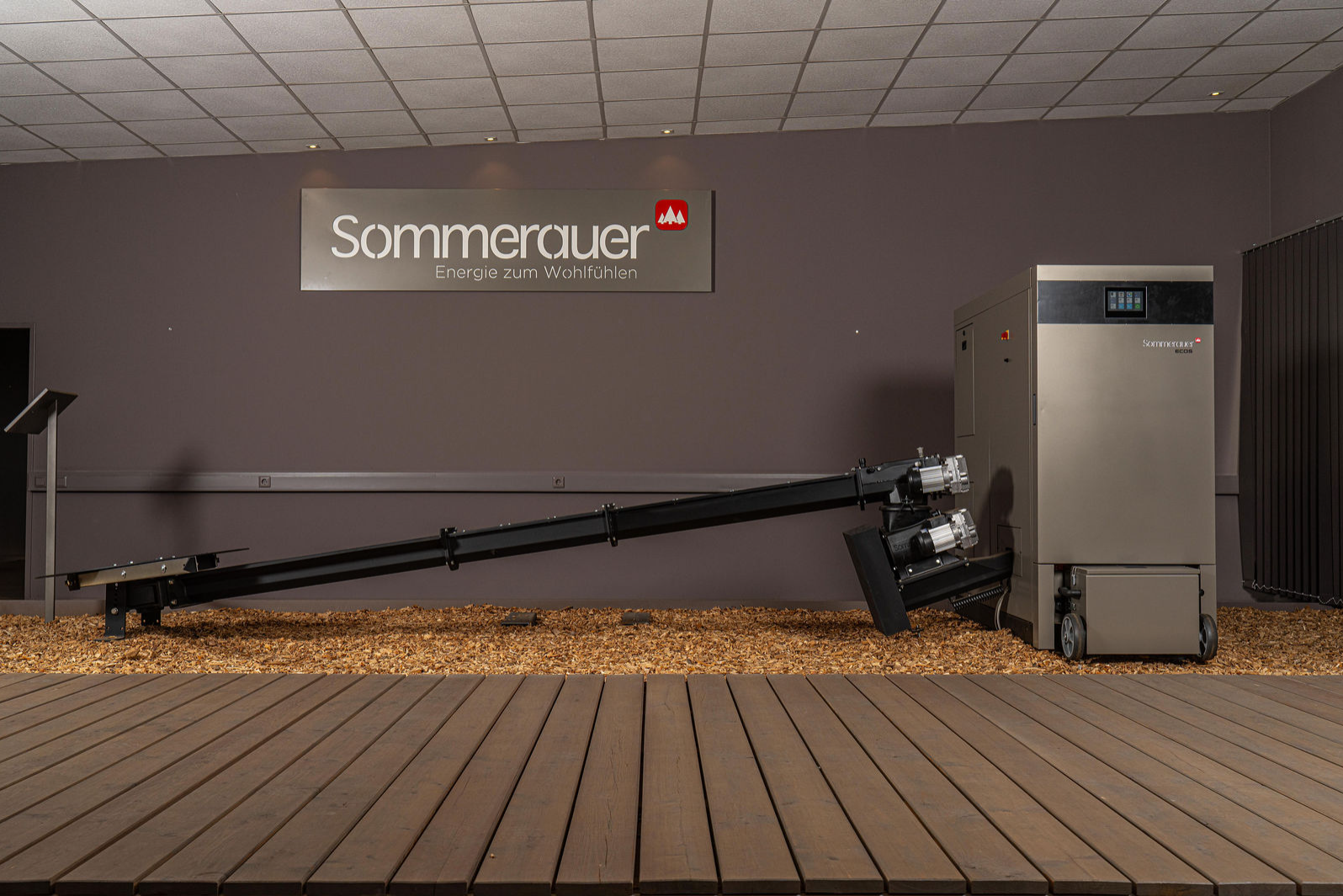 Sommerauer Showroom mit Heizsystem